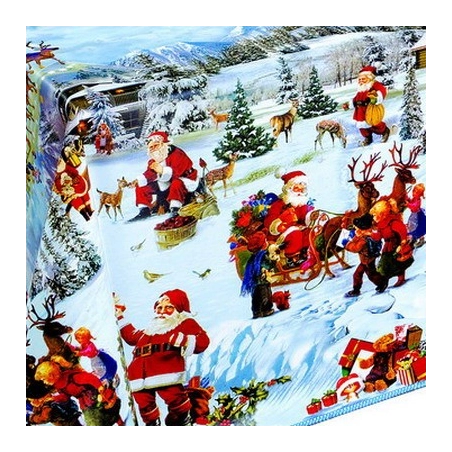 TOILE CIRÉE SANTA CLAUS