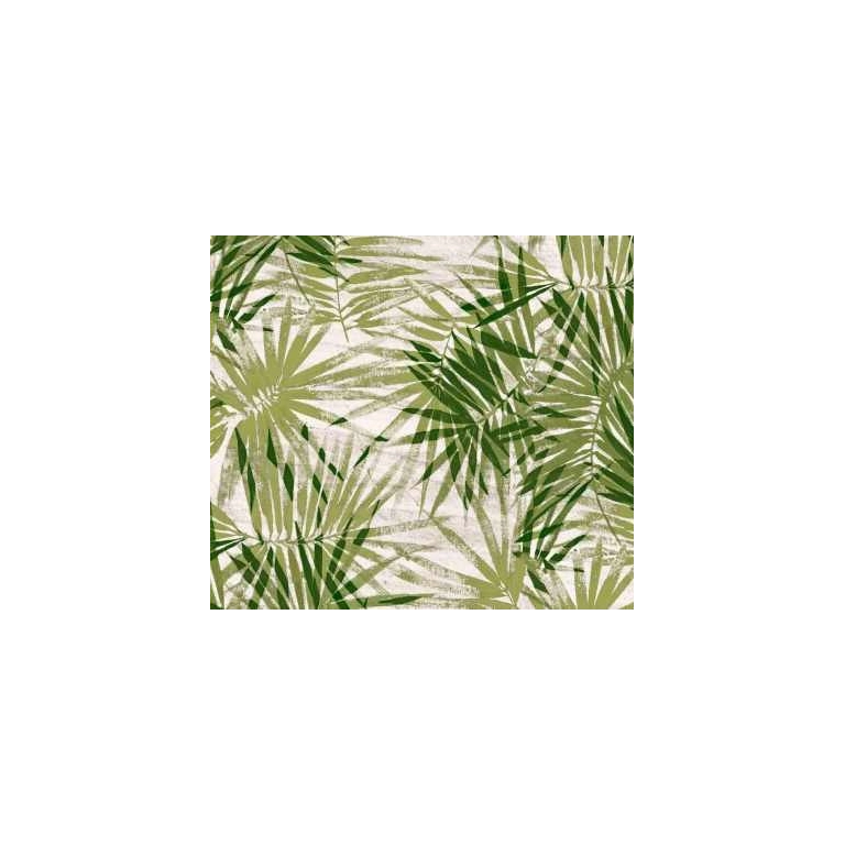 TOILE CIRÉE JUNGLE vert