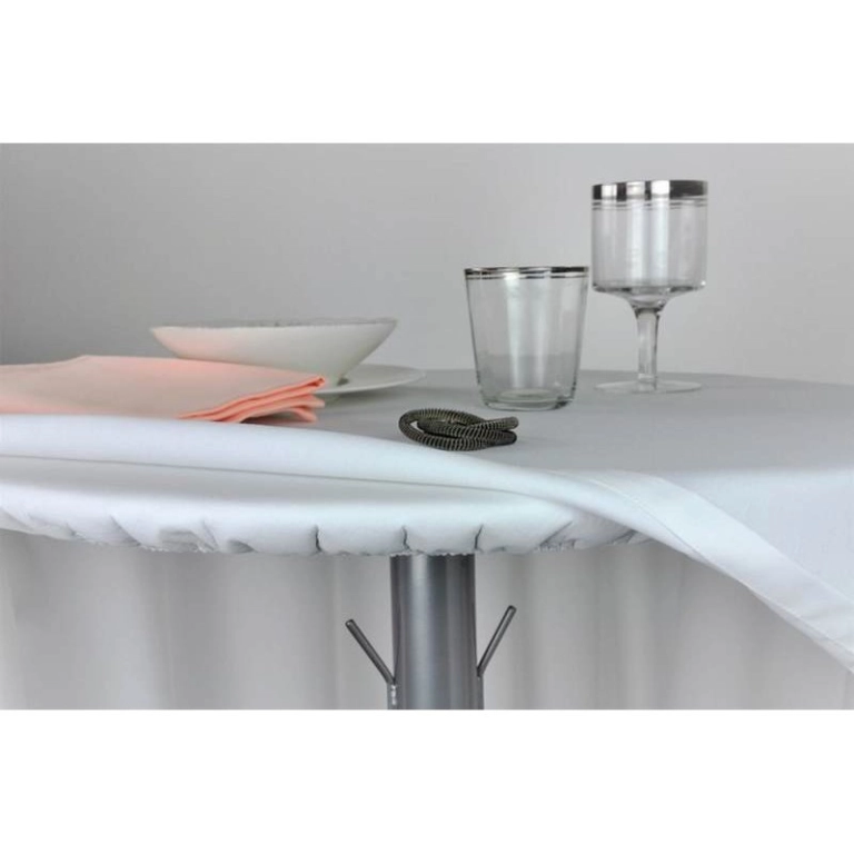 PROTÈGE TABLE ÉLASTIQUE rond 198