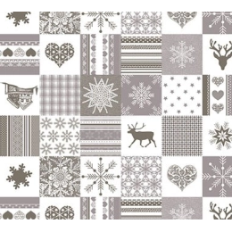 TOILE CIRÉE VAL THORENS gris