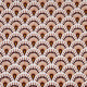 Tissu coton enduit 154 - ZADANI marsala