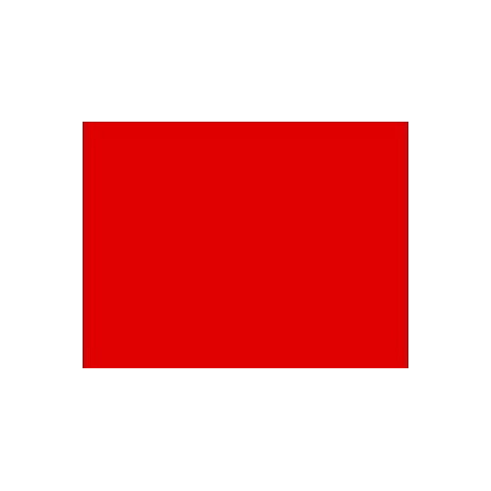 FEUILLE PVC UNIE rouge