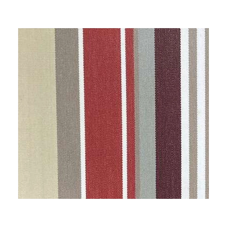 Toile enduite 160 cm - ELBA bordeaux