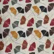 Toile enduite 150 cm - TOSCANE lin