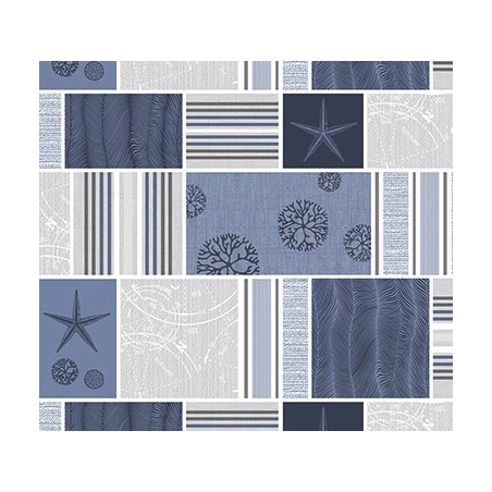 TOILE CIRÉE ANTRALIA bleu