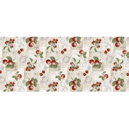 TOILE CIRÉE LATINO cerise