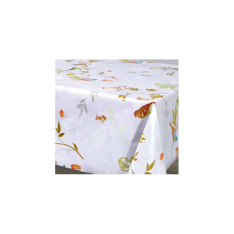 TOILE CIRÉE 155 OISEAUX gris TOILE CIRÉE 155 OISEAUX gris