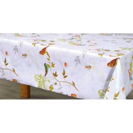 TOILE CIRÉE 155 OISEAUX gris TOILE CIRÉE 155 OISEAUX gris