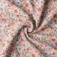 Tissu coton enduit 145 - BRIGITTE Blanc Rose