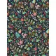 Tissu coton enduit 160 - ANCOLIE ardoise