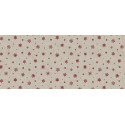 TOILE CIRÉE FLOCON rouge TOILE CIRÉE FLOCON rouge