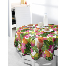 TOILE CIRÉE FIGOS rouge