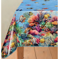 TOILE CIRÉE CORAIL multi