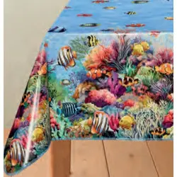 TOILE CIRÉE CORAIL multi