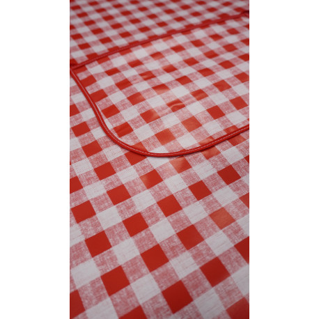 Tablier ÉcoTab - Carreaux Rouge Tablier ÉcoTab - Carreaux Rouge