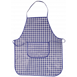 Tablier ÉcoTab - Carreaux Bleu
