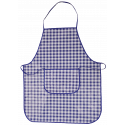 Tablier ÉcoTab - Carreaux Bleu