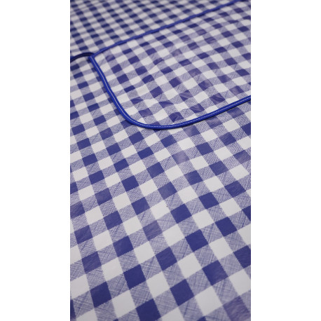 Tablier ÉcoTab - Carreaux Bleu