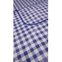 Tablier ÉcoTab - Carreaux Bleu