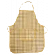Tablier ÉcoTab - Carreaux Jaune