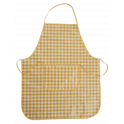Tablier ÉcoTab - Carreaux Jaune
