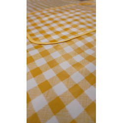Tablier ÉcoTab - Carreaux Jaune