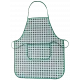 Tablier ÉcoTab - Carreaux Vert