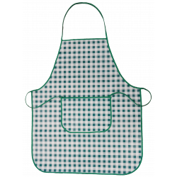 Tablier ÉcoTab - Carreaux Vert