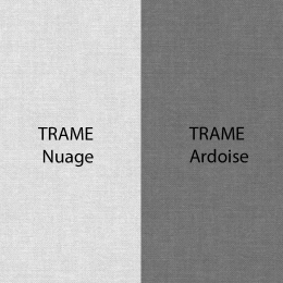 Nappage en tissu gris nuage - Nappe d'intérieur en coton gris clair