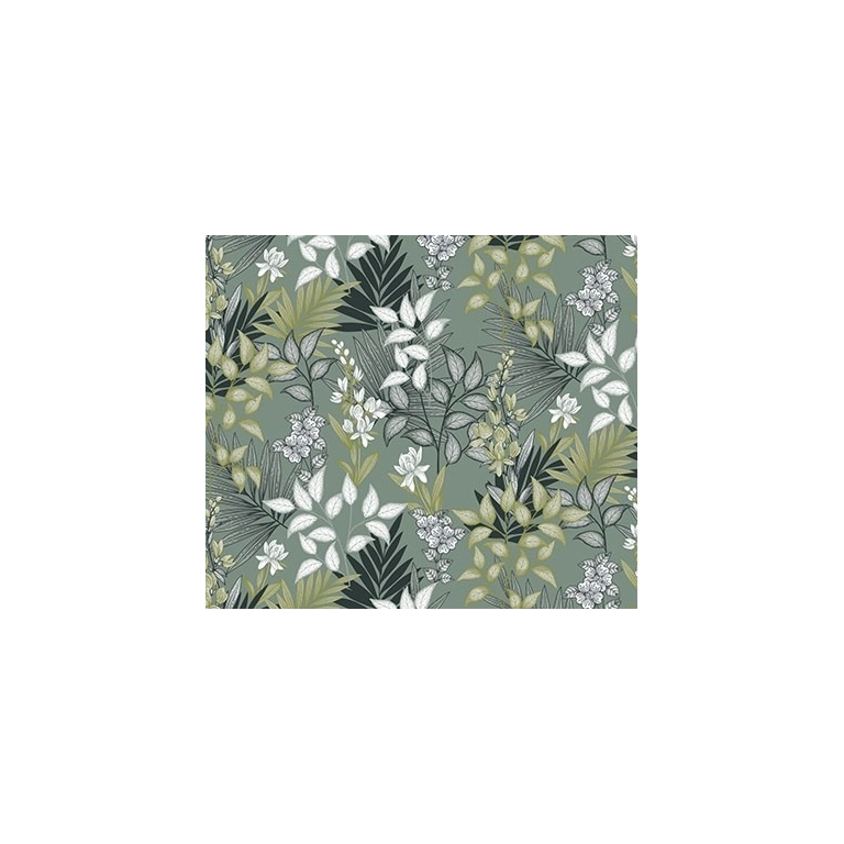 Toile cirée feuillage vert - Nappe Toile cirée nature verte Toile cirée feuillage vert - Nappe Toile cirée nature verte