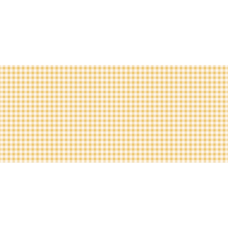Nappe à carreaux jaune et blanc - Toile cirée à carreaux jaune