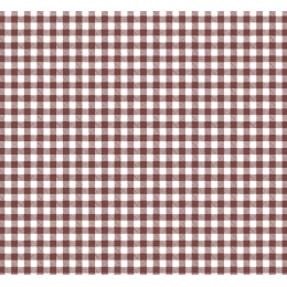 Nappe à carreaux marron et blanc - Nappe de restaurant à carreaux marron