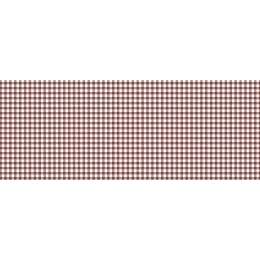 Nappe à carreaux marron et blanc - Nappe de restaurant à carreaux marron