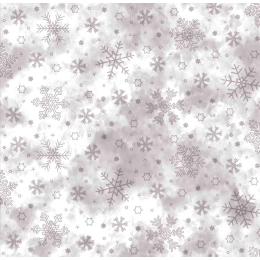 Nappe de noël Flocon de neige - Nappe festive Givre de Noël