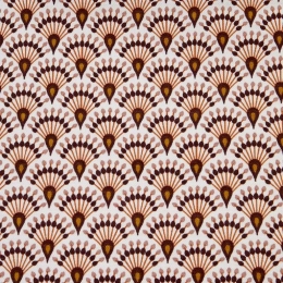 Nappe en tissu enduit Rectangulaire 154x100cm - Nappage en tissu enduit art déco