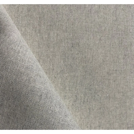 Nappe en tissu enduit Uni lin Ovale 150x350cm - Nappage en tissu enduit Uni lin