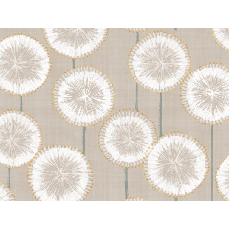 Toile cirée ASTER beige - Façon lin Toile cirée ASTER beige - Façon lin