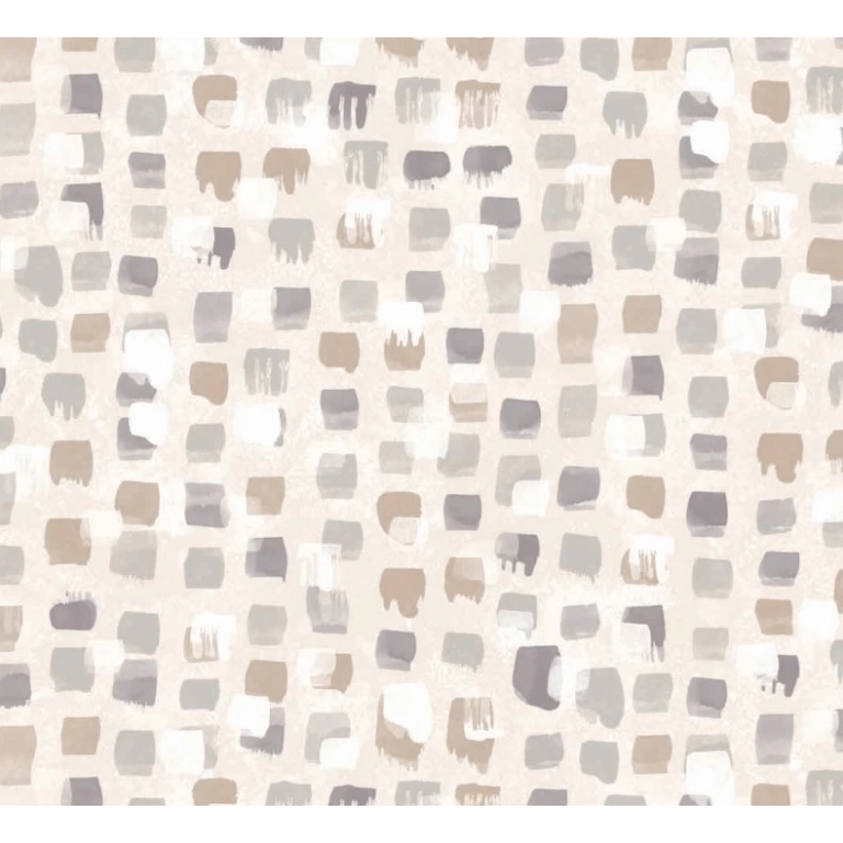 Toile cirée LEONOR beige - Abstraite et Moderne Toile cirée LEONOR beige - Abstraite et Moderne