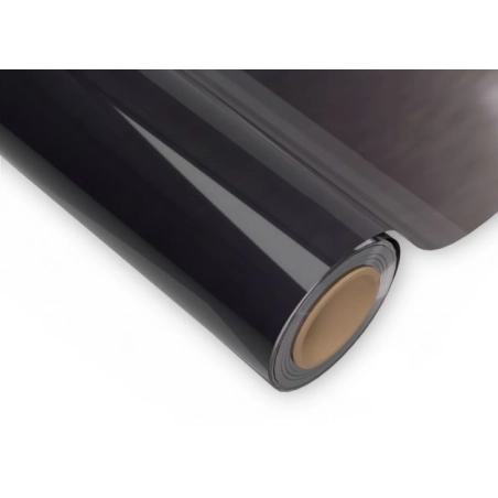 Nappe transparente noire - Nappe cristal noire transparente 140 cm