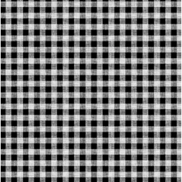 Nappe à carreaux noir et blanc - Toile cirée à carreaux noir et blanc