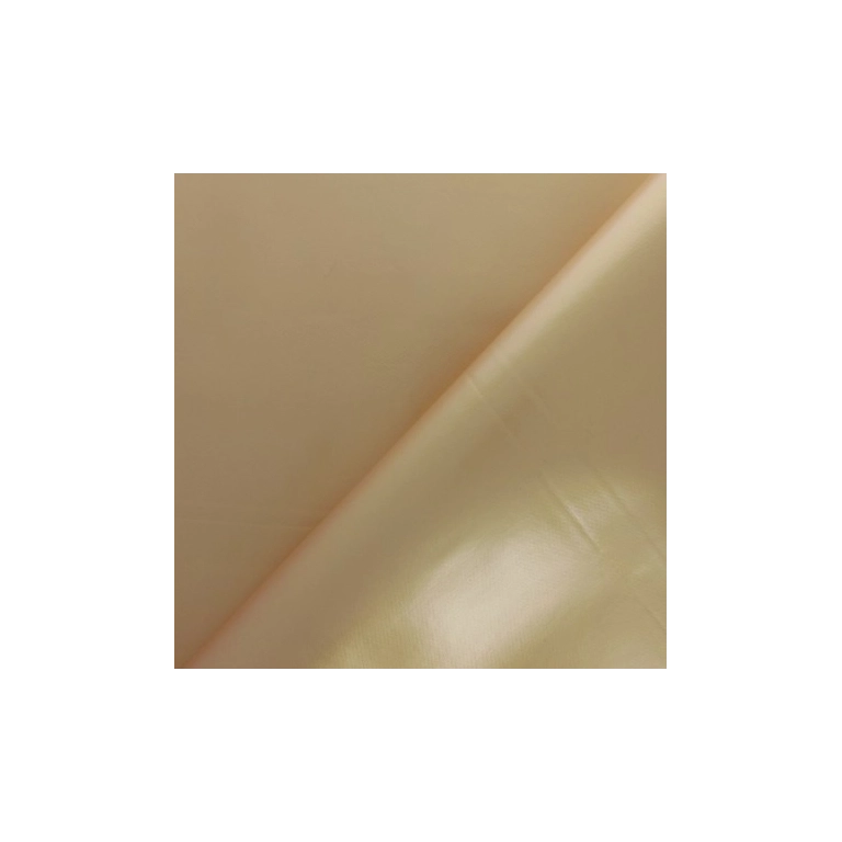 Toile cirée or unie laquée - Tapis de table - Nappe pvc gold laqué