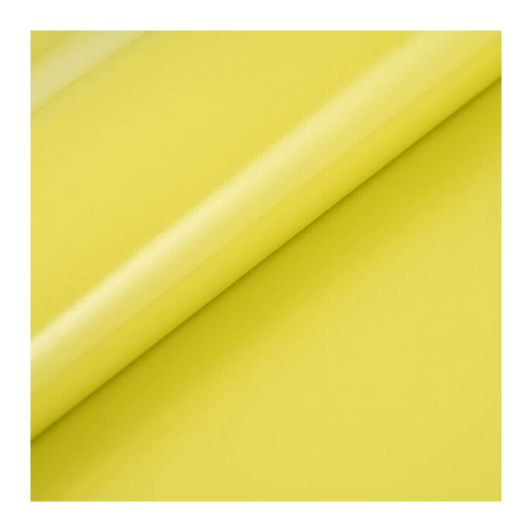 Toile cirée vert Anis unie laquée - Nappe unie verte