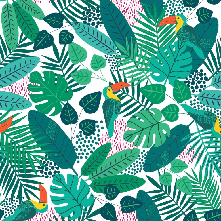 Toile cirée TUCA vert - largeur 140 cm