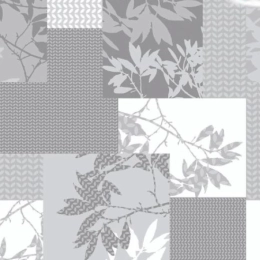 Toile cirée GEOFOL gris - largeur 140 cm