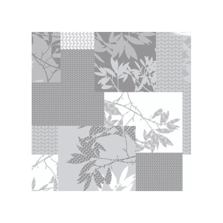 Toile cirée GEOFOL gris - largeur 140 cm