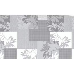 Toile cirée GEOFOL gris - largeur 140 cm