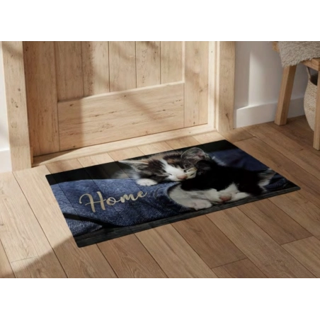 Tapis d'intérieur Home Chatons 45x75cm
