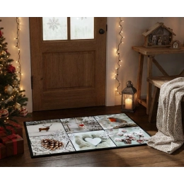 Tapis d'intérieur FENETRE De Noël 40x60cm