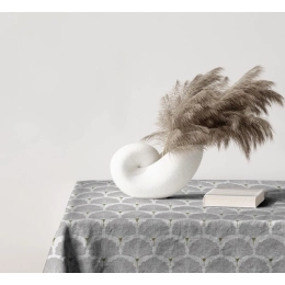 Tissu enduit Aurea Perle - Largeur 140 cm