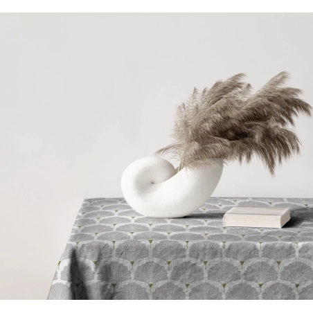 Tissu enduit Aurea Perle - Largeur 180 cm